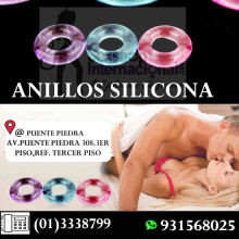 ANILLO SILICONA ERECCION RIGIDA RETARDA SEXSHOP PTE PIEDRA 931568025